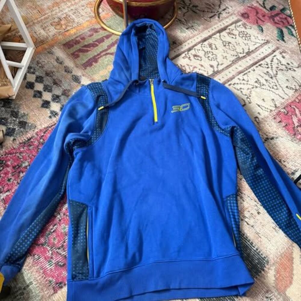 Under Armour SC30 Stephen Curry 1/4 Zip Hoodie Size XL
